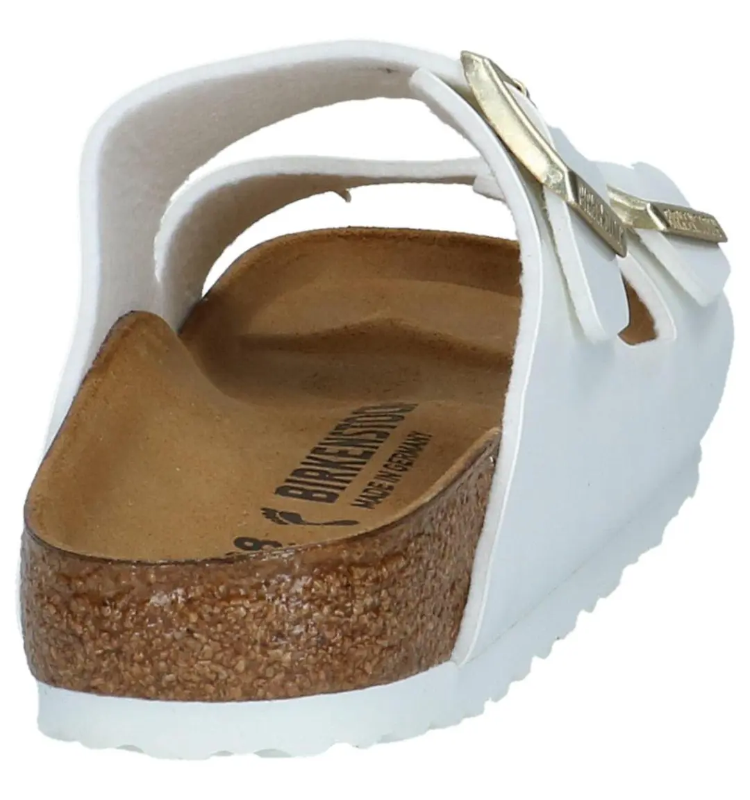 Birkenstock Arizona Slippers Narrow Fit - Maat 38 - Wit Patent