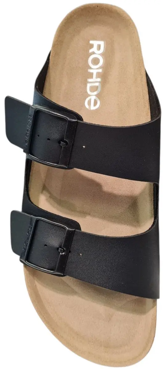 Rohde 5920 90 Heren Slipper - Zwart - 43