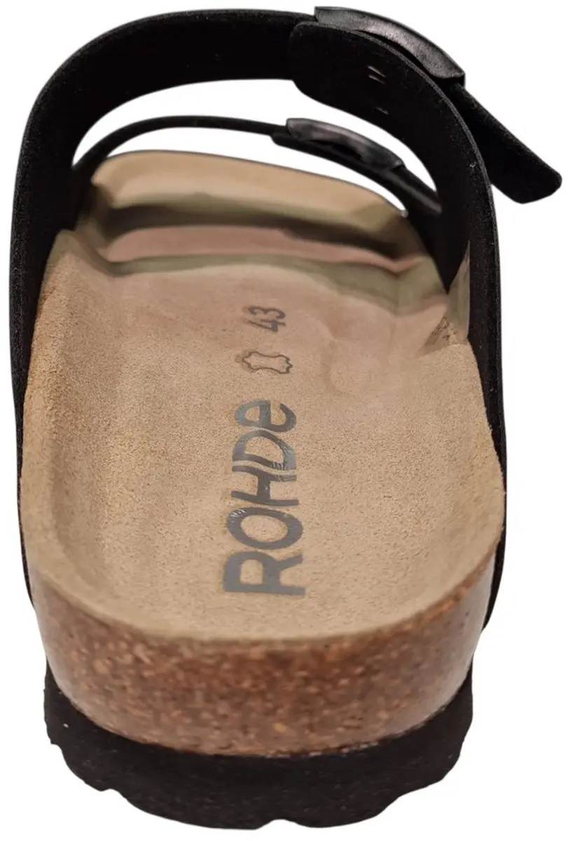Rohde 5920 90 Heren Slipper - Zwart - 43