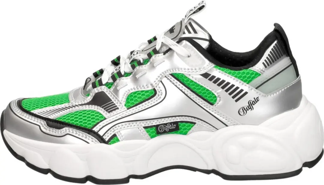 Buffalo CLD Run Jog Sneakers Laag - Zilver - afbeelding 2 van 6