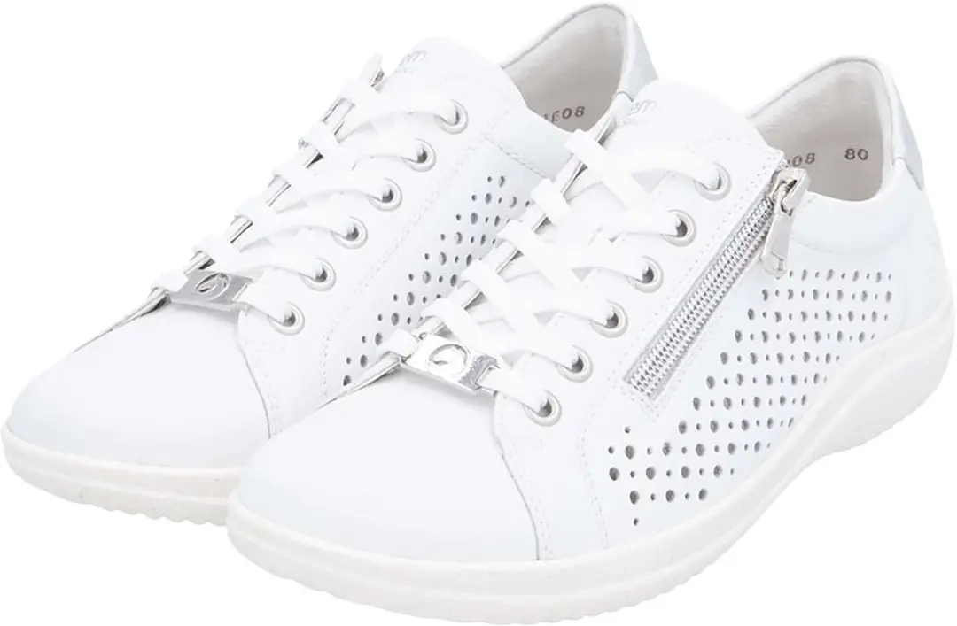 Lage sneakers van Manila-leer