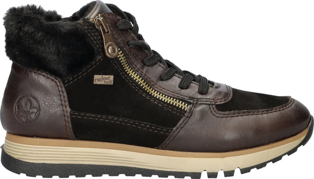 Rieker dames hoge sneaker