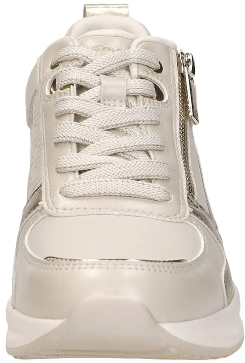 Tamaris Dames Sneakers Beige - Maat 39 - afbeelding 3 van 6