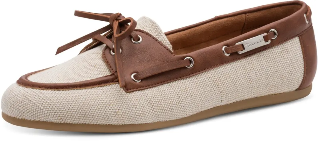 Tamaris damesballerina 1-23611-46-486 damesschoenen veganistisch beige