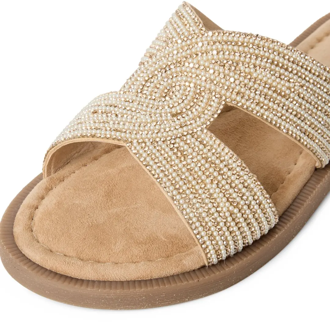 Tamaris Core Dames Slippers 38 - Sand Glam - afbeelding 6 van 6