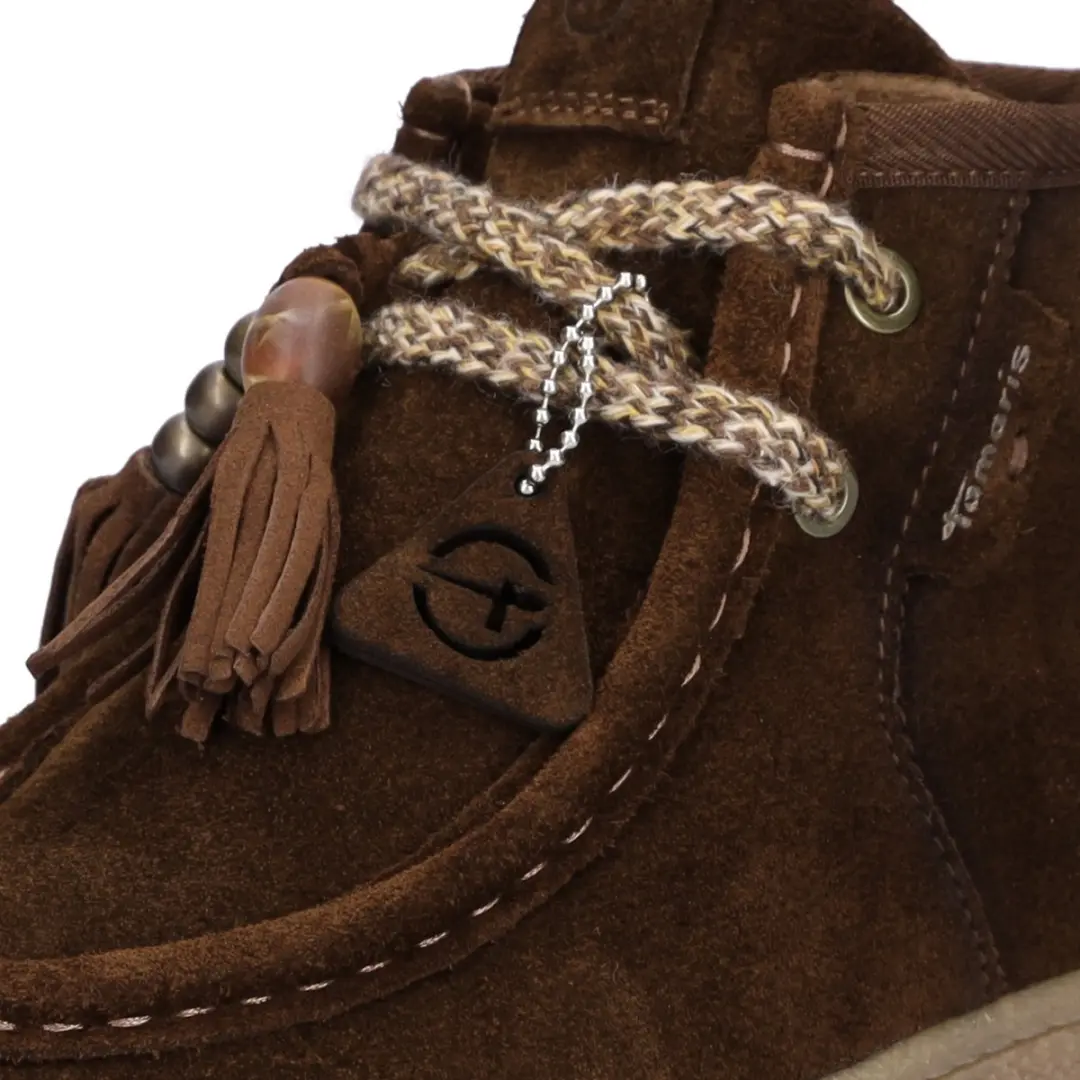 Tamaris Dames Leren Hoge Sneaker 1-25406-47 - 37