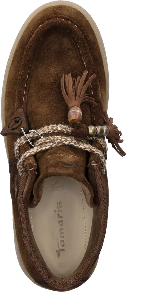 Tamaris Dames Leren Hoge Sneaker 1-25406-47 - 37