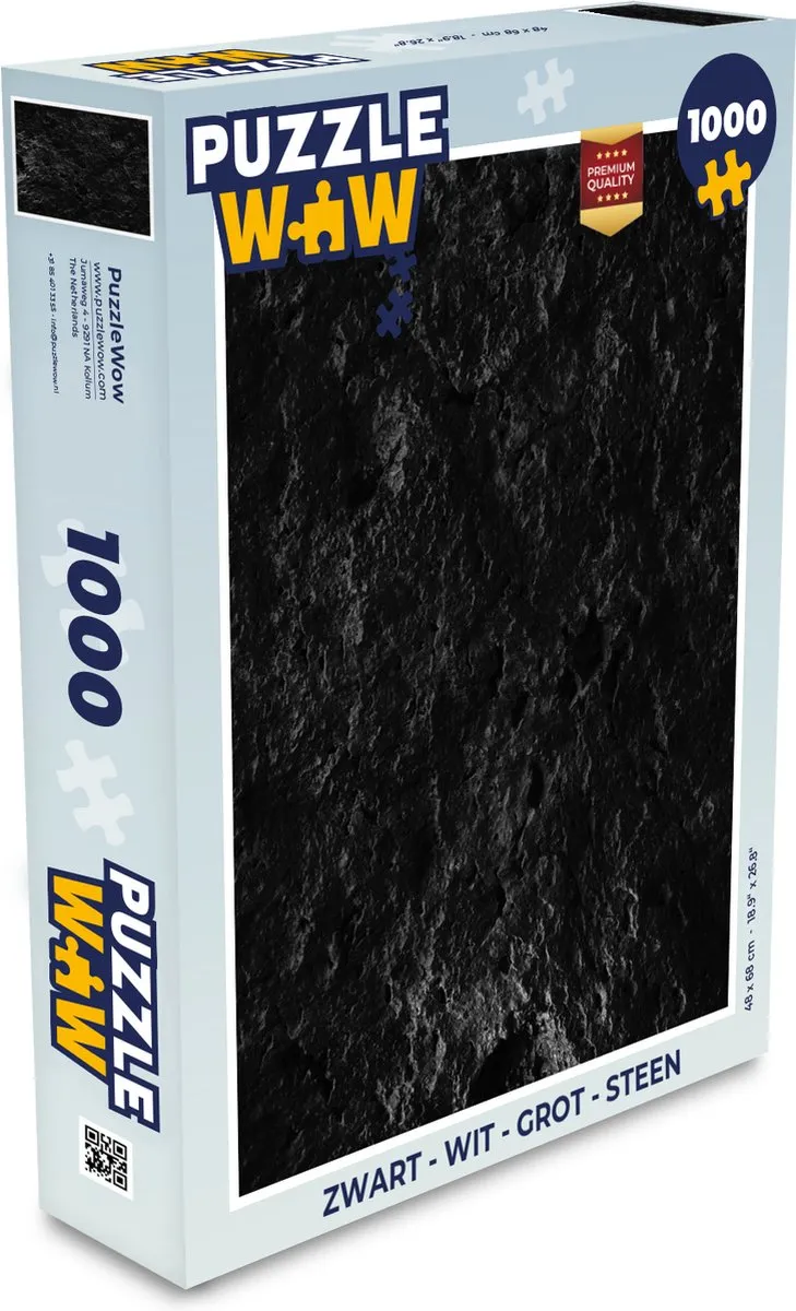 PuzzleWow Grotsteen Legpuzzel 1000 Stuks - Multicolor