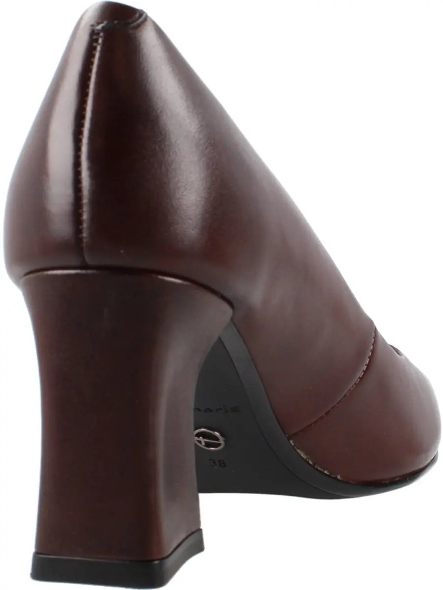Escarpin à Talon en cuir
