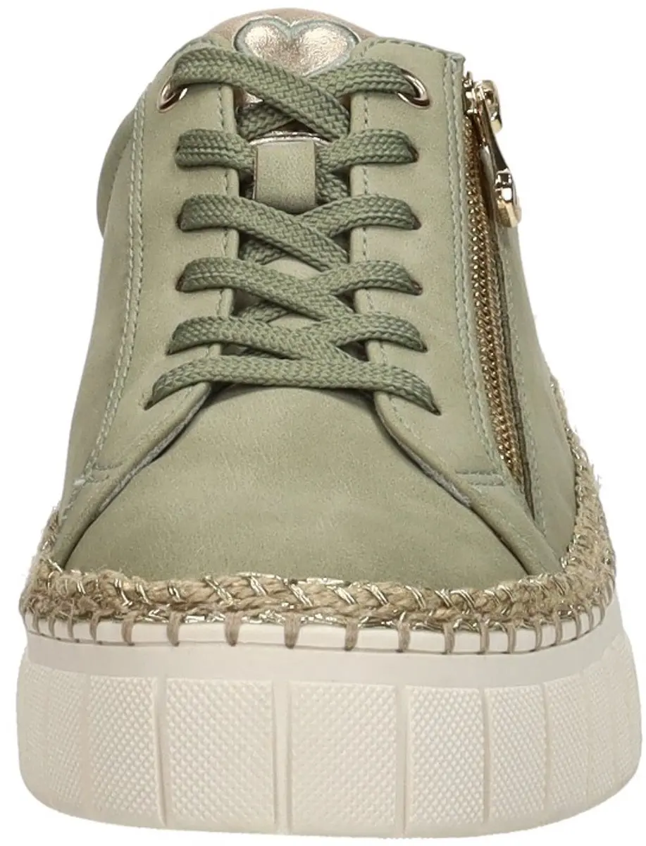 Marco Tozzi Sneakers - Dames - Groen - 38 - afbeelding 3 van 6