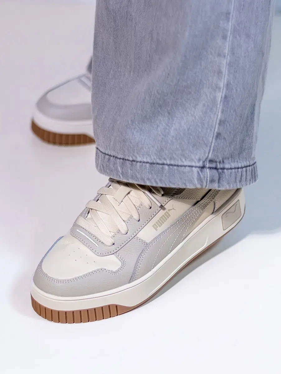 Puma Carina Street Sneakers beige Synthetisch - afbeelding 2 van 6