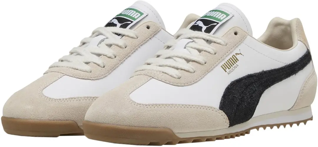PUMA Arizona Retro Schoenen 402353 - Maat 40 - Wit/Zwart