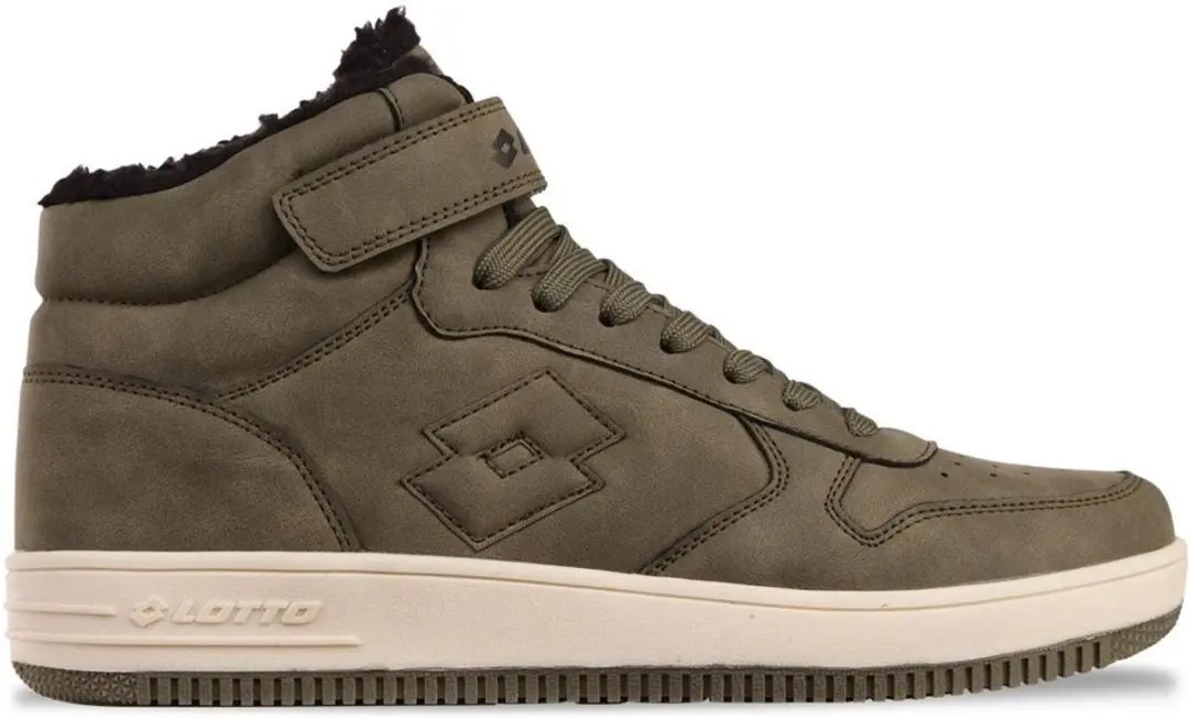 Lotto Paliot Fur Sneakers - 44 - Olive/Black - afbeelding 5 van 6