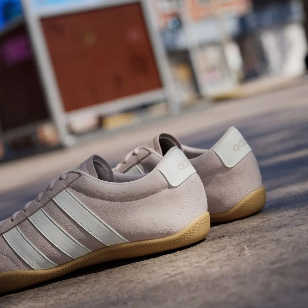 Adidas Grand Court Lo Sneakers - Dames 40 2/3 Roze/Wit - afbeelding 4 van 6