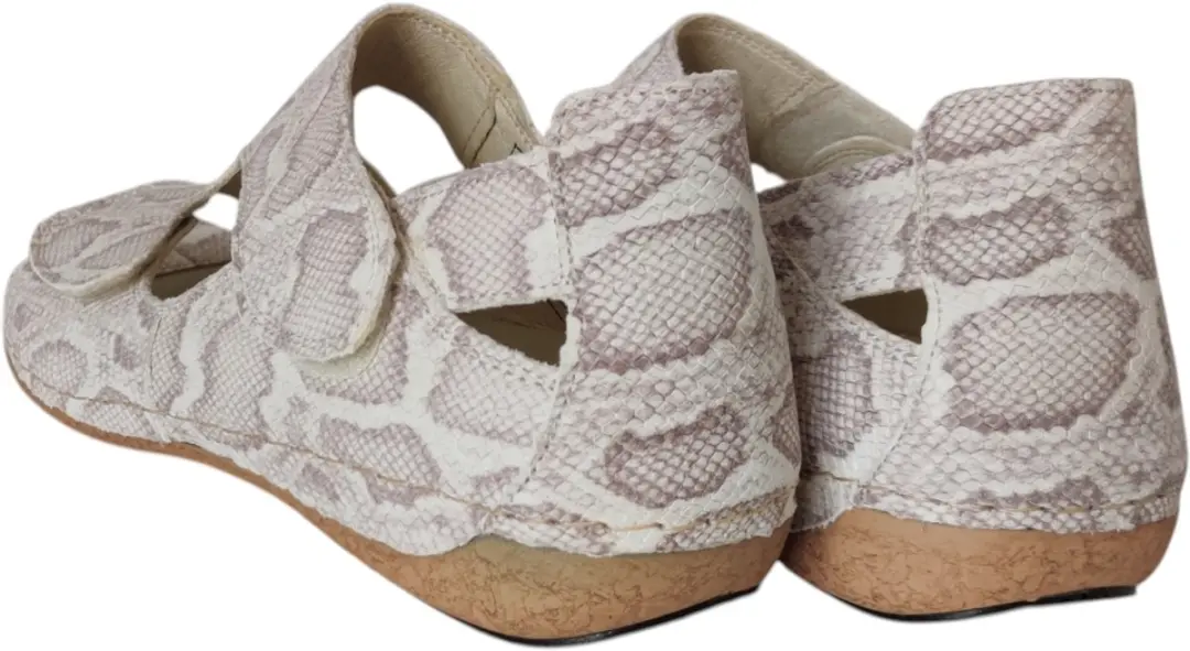 Wäldlaufer Heliett Snake Sandaal 37.5 - Beige - afbeelding 5 van 6