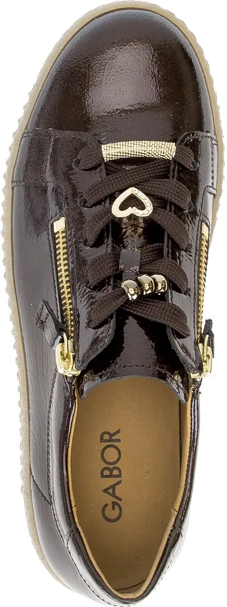 Gabor Dames Sneakers 37 - Bruin