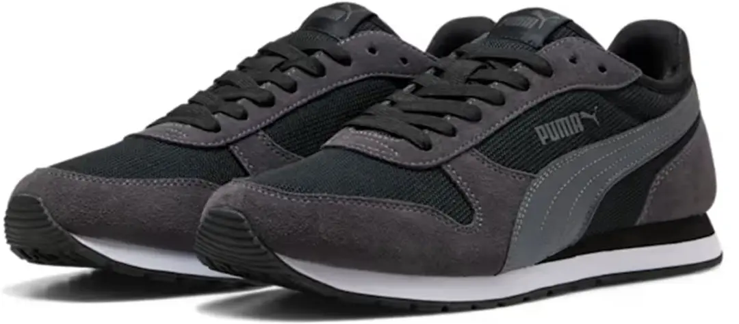 PUMA ST MILER - Herenschoen 41 - Black/Moody Gray/White - afbeelding 2 van 6