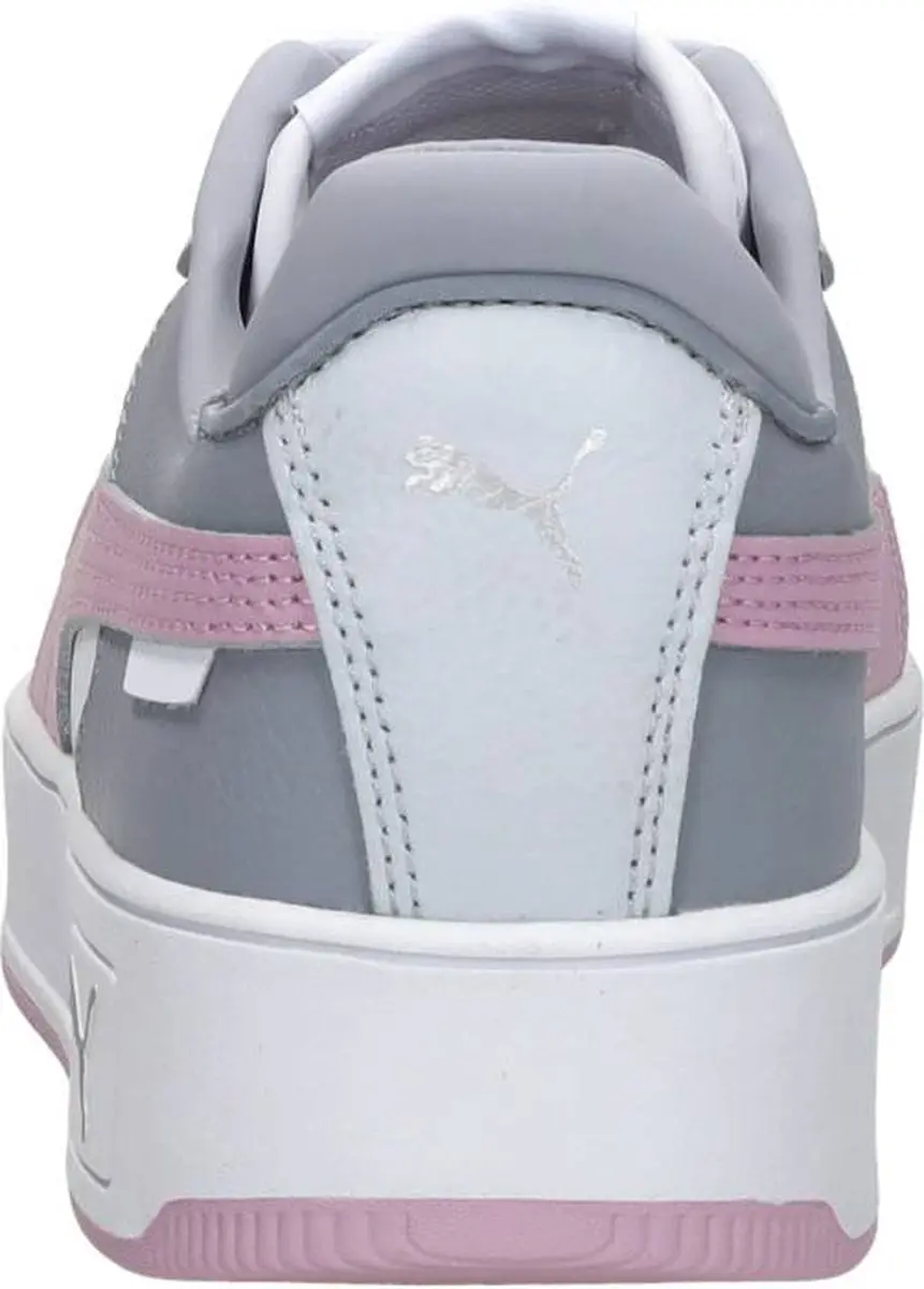 PUMA Carina Street Dames Sneakers - PUMA White-Grape Mist-PUMA Silver - afbeelding 6 van 6
