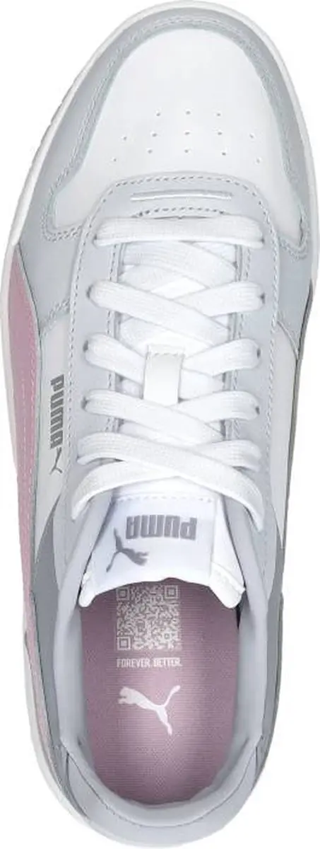 PUMA Carina Street Dames Sneakers - PUMA White-Grape Mist-PUMA Silver - afbeelding 5 van 6