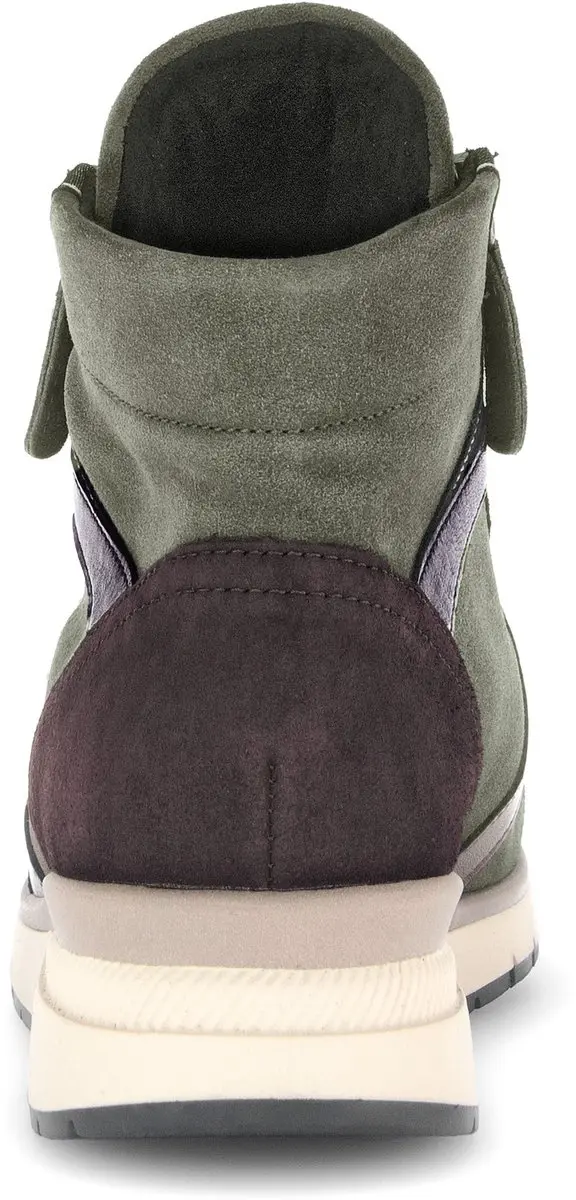 Gabor Comfort Optifit dames sneaker - Groen multi - afbeelding 3 van 6