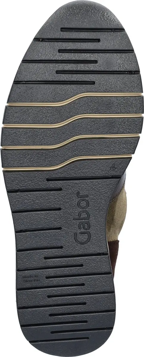 Gabor Comfort Optifit dames sneaker - Groen multi - afbeelding 6 van 6