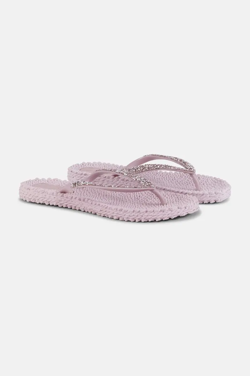 Slippers met koper mix strass steen CHEERFUL03G