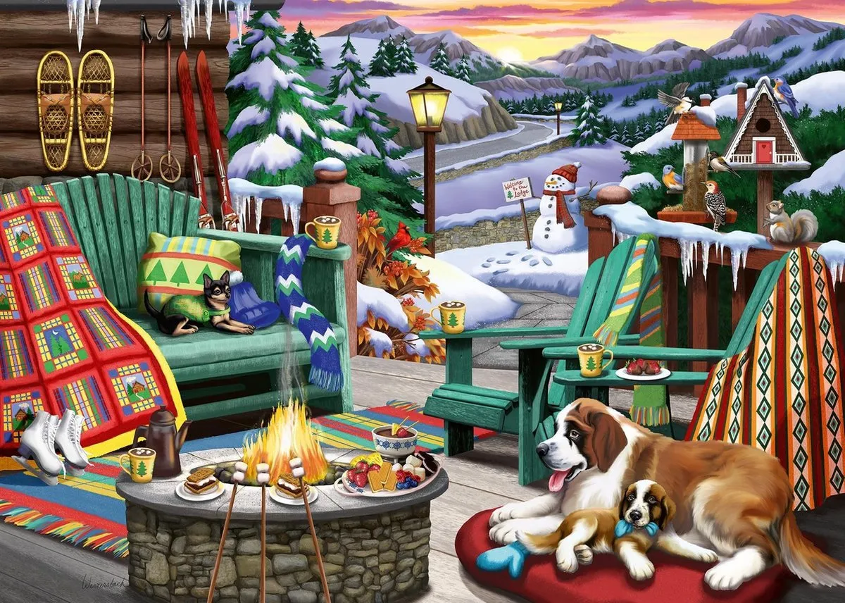 Ravensburger Après-ski Legpuzzel 500 Stuks - Multi
