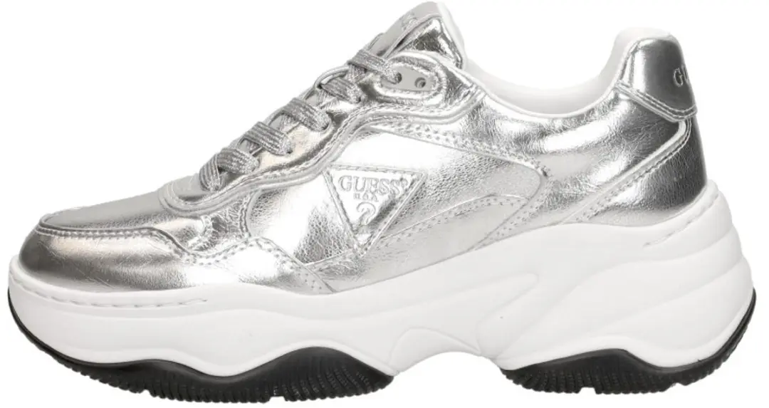 Guess Happy Sneakers Laag - zilver - Maat 36 - afbeelding 2 van 6