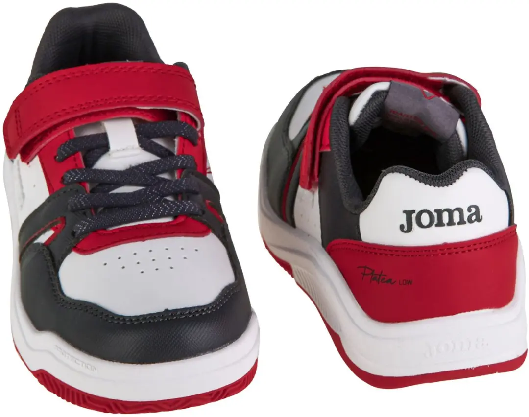 Joma Platea Low Jr 24 JPLAS - Sneakers Wit - Maat 34 - afbeelding 5 van 5