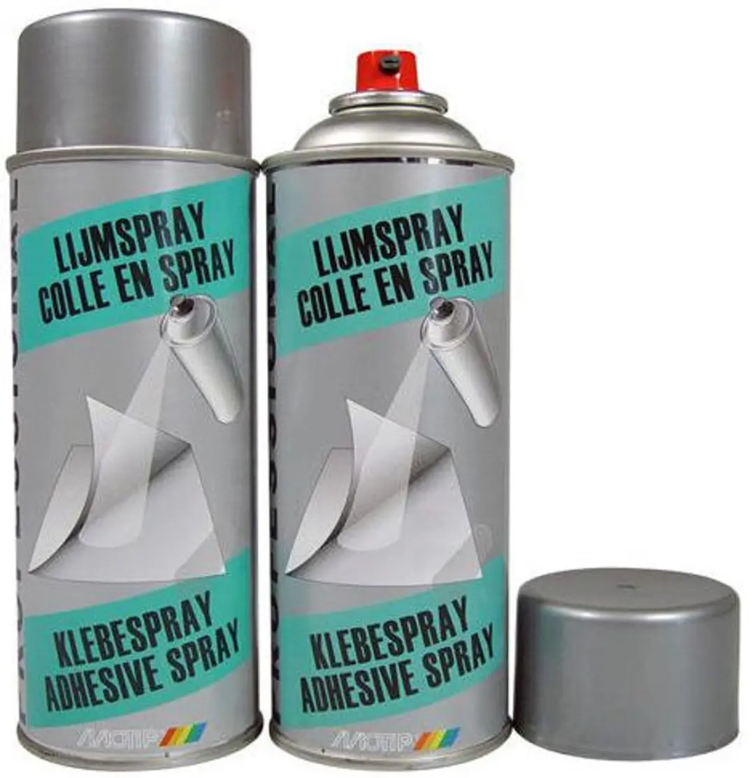 Motip Lijmspray Meerkleurig 500ml - afbeelding 3 van 6