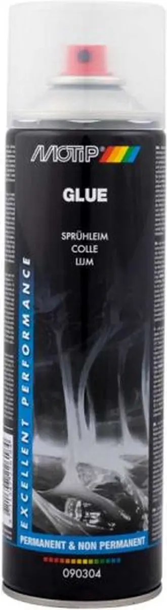 Motip Lijmspray Meerkleurig 500ml - afbeelding 5 van 6