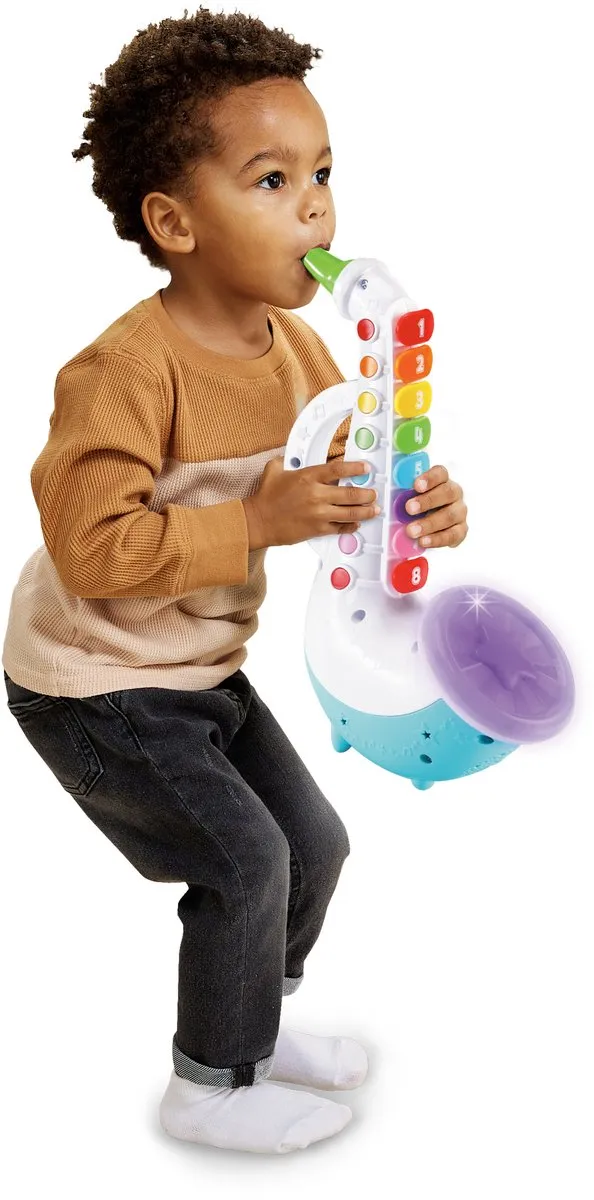 VTech Lichtjespret Saxofoon - Interactief Speelgoed - Multi
