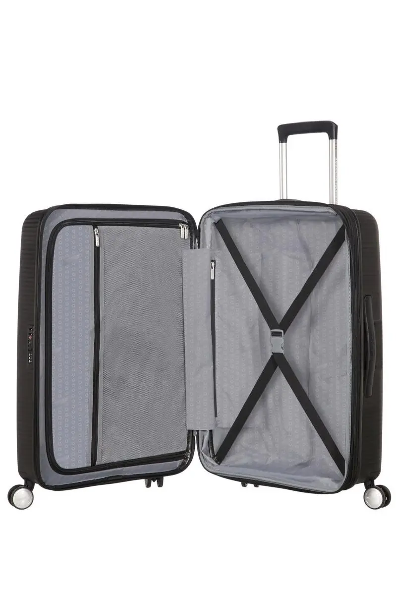 American Tourister Soundbox Spinner 67/24 Koffer - 81L - Zwart - afbeelding 3 van 6