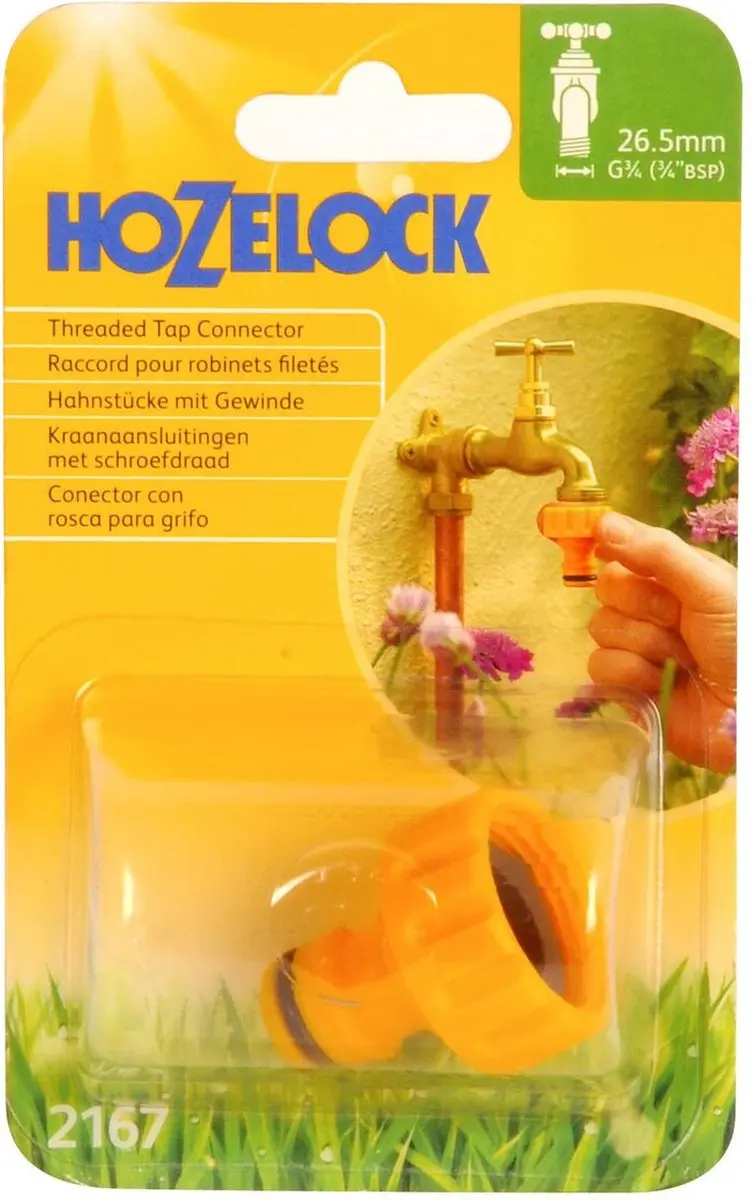 Hozelock 2158A6002 Kraanaansluiting Steekkoppeling - 12mm - afbeelding 6 van 6