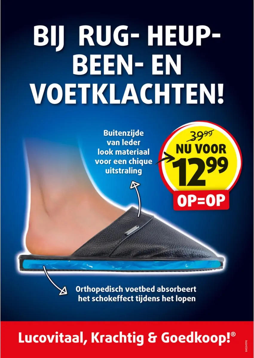Lucovitaal Orthopedische Zweedse Muiltjes 45