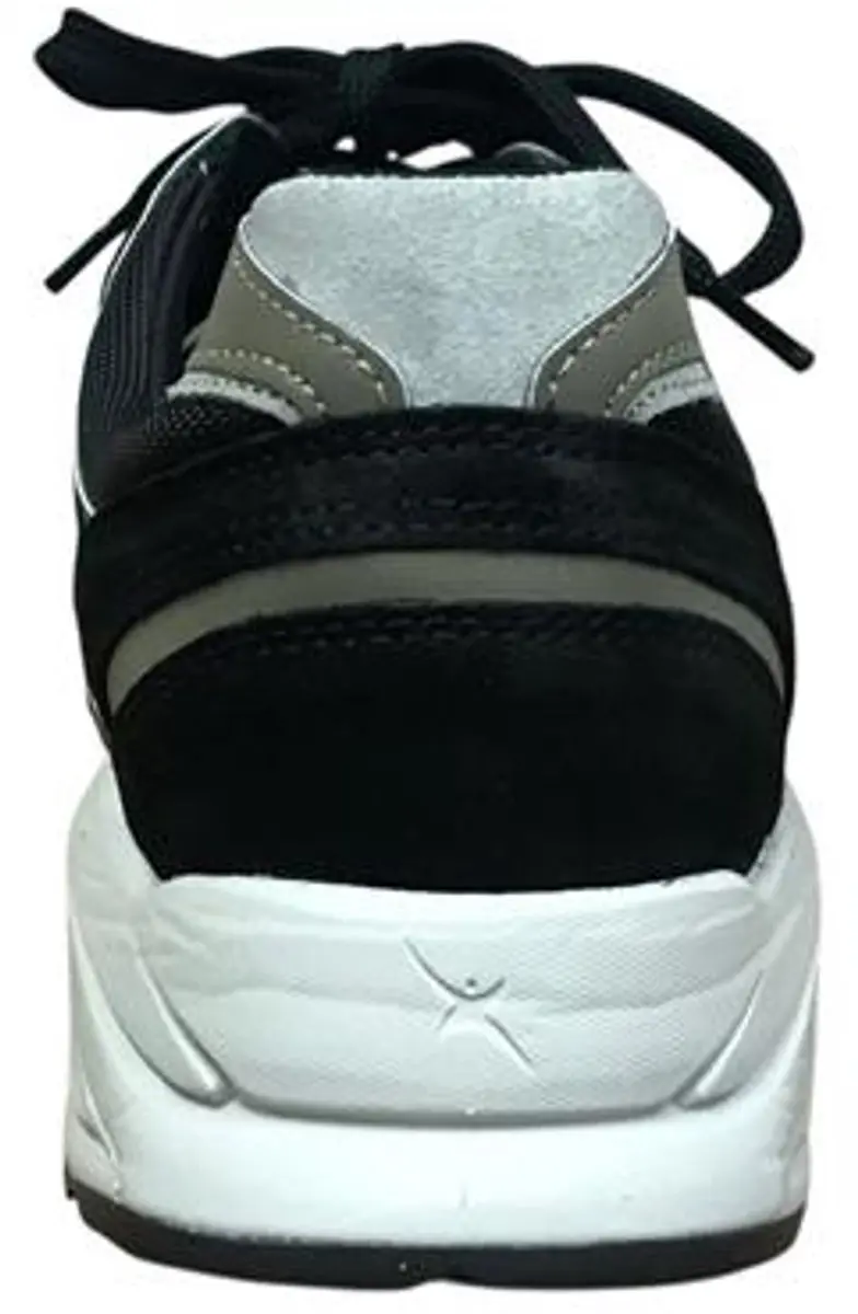Xsensible Stretchwalker Helix Men Sneaker - 41 - Zwart/Grijs