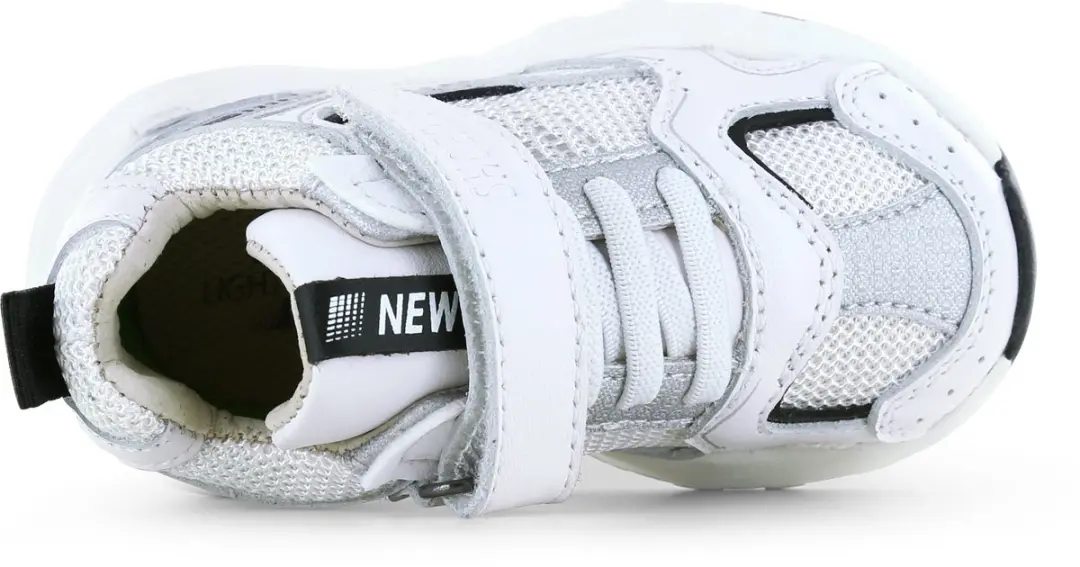 Shoesme Sneakers Kinderen Wit - Microfiber Leer - Maat 25 - afbeelding 6 van 6