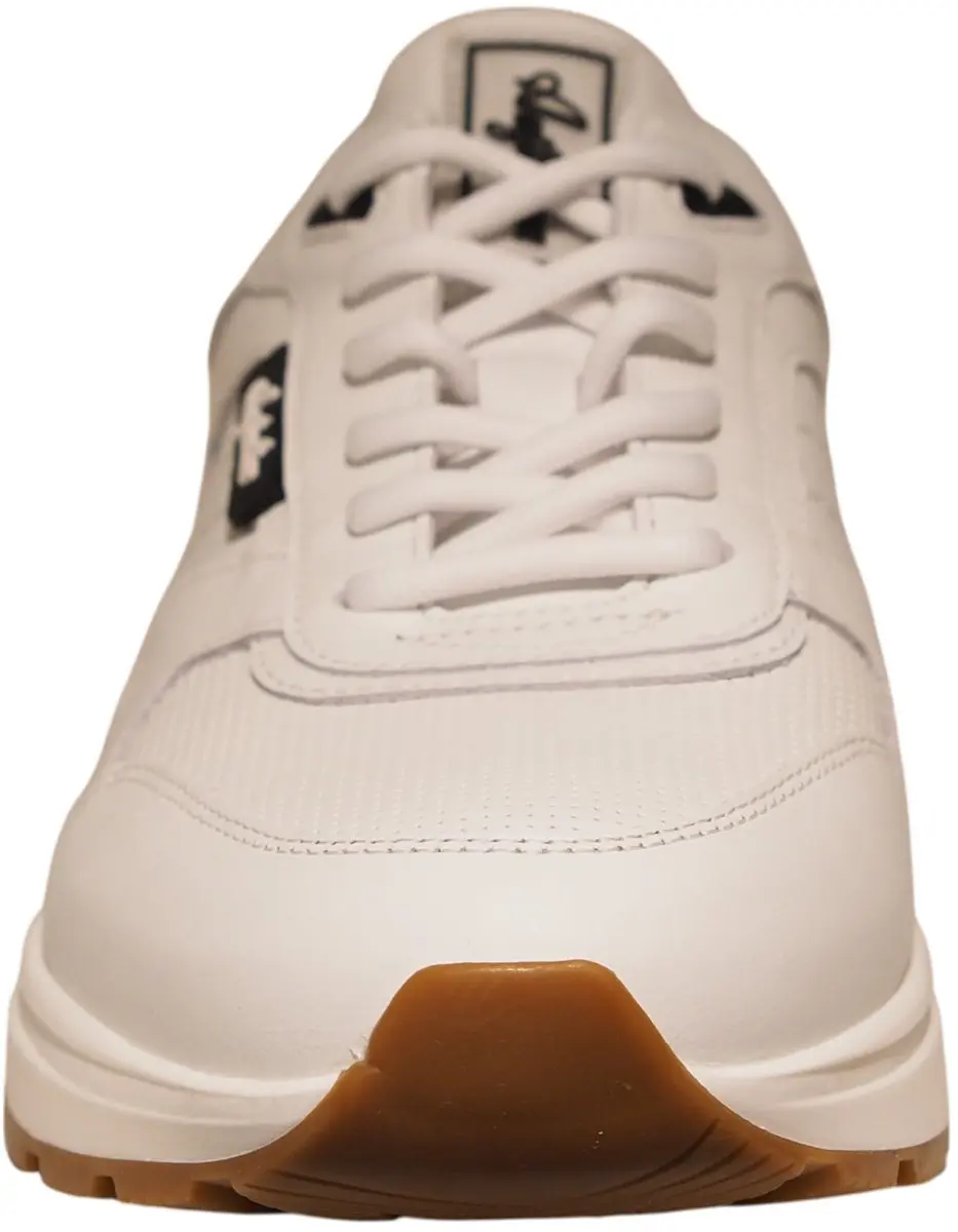 Australian witte leren heren sneakers - Covilha