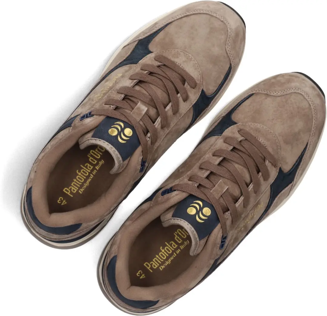 Pantofola d'Oro Roccia Heren Sneakers - Bruin - Maat 40