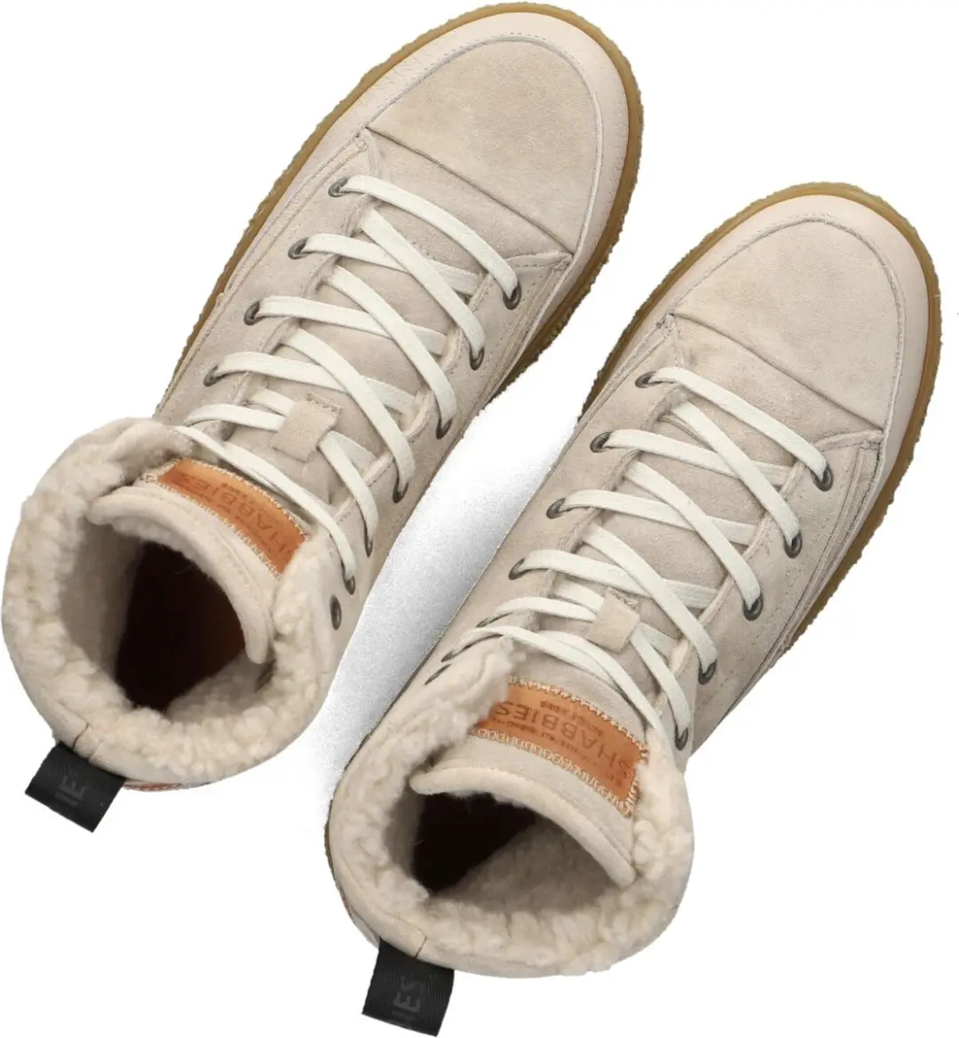 Shabbies Amsterdam Chewy Lily Ankle Boot - Suede Beige - Maat 41