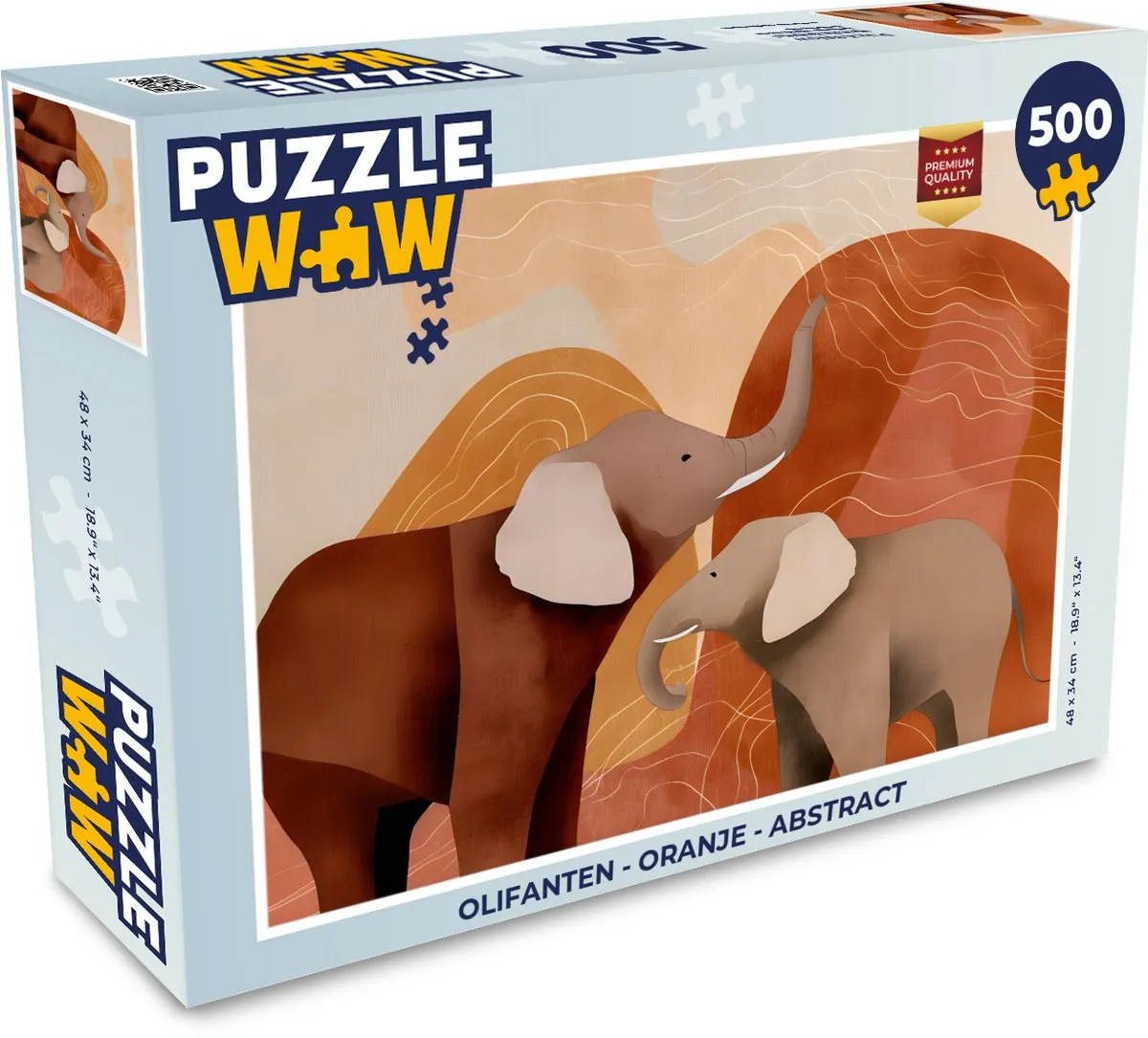 PuzzleWow Legpuzzel 500 Stuks