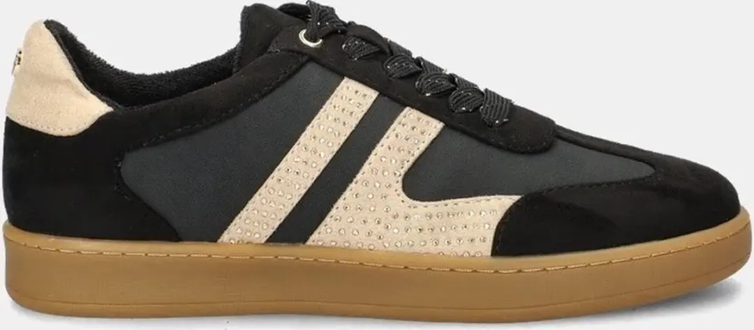 La Strada Sneaker 37 - Zwart Beige Textiel - afbeelding 6 van 6