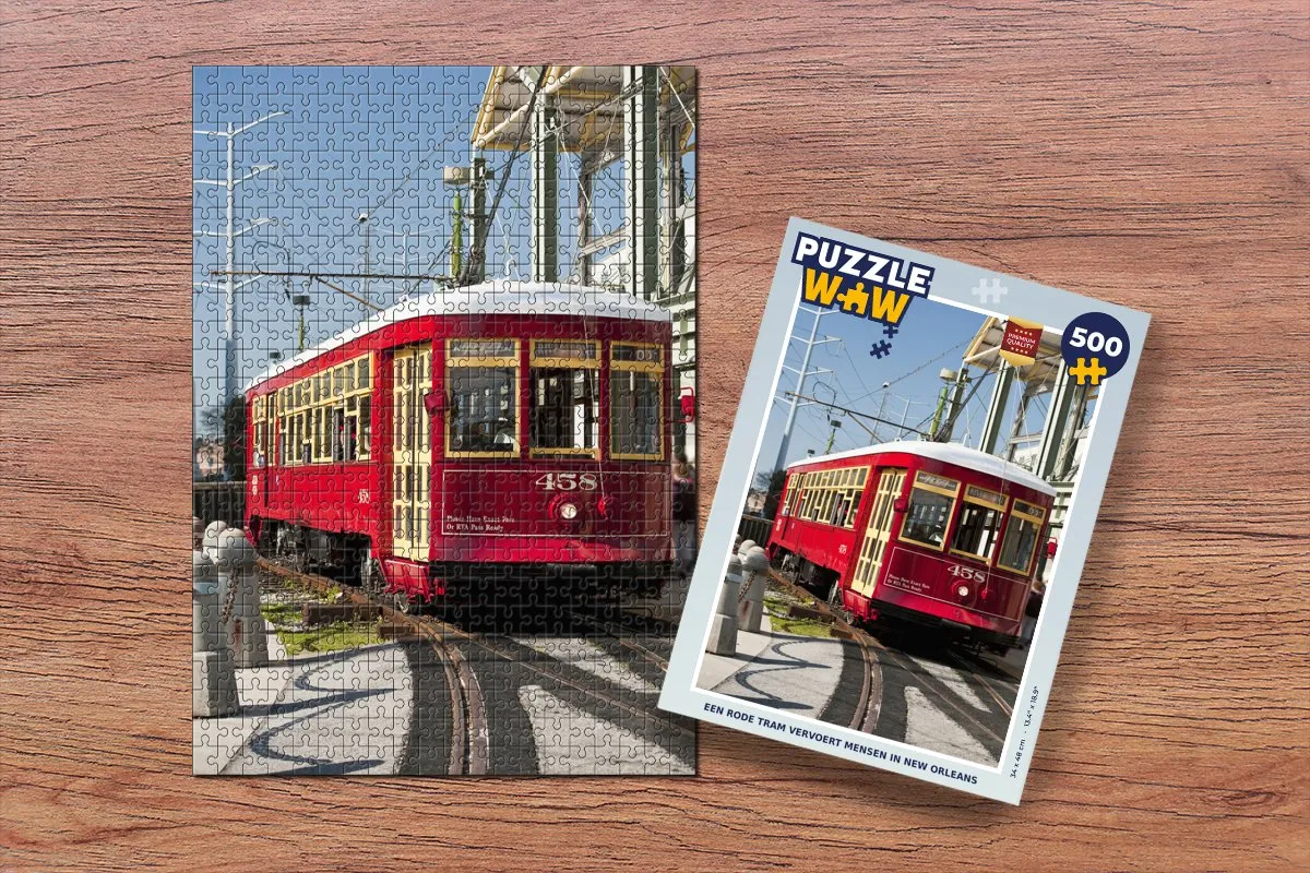 PuzzleWow Legpuzzel New Orleans 500 Stuks