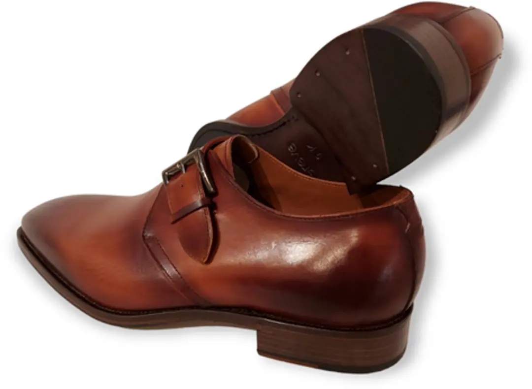 Greve Nette Gespschoen Utrecht 4424.88-002 Cognac Patina Wijdte K