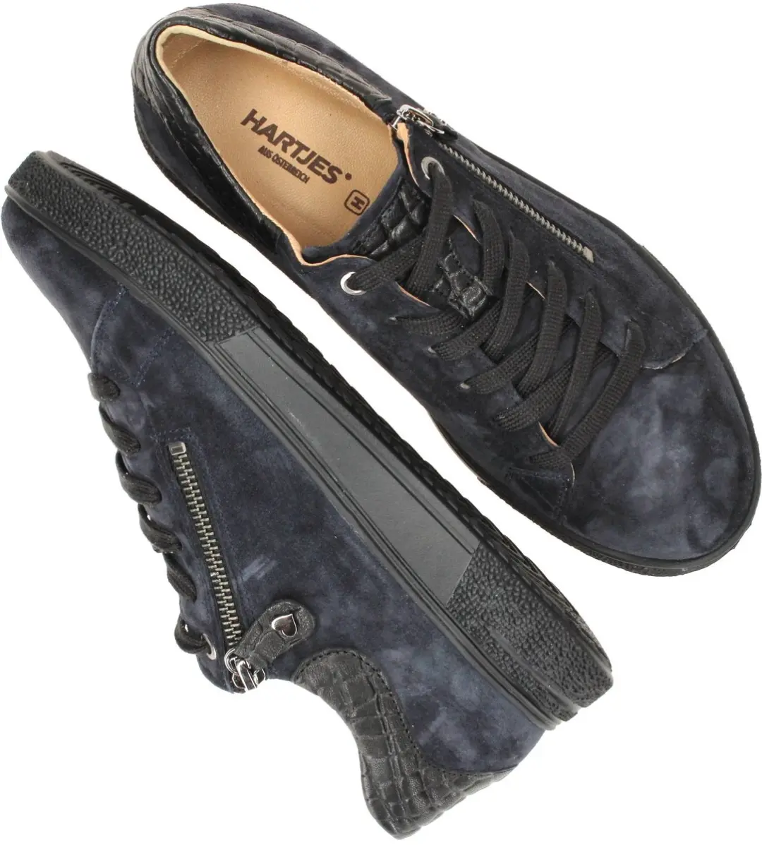 Hartjes Sneakers Dames Pantoffels Slippers - 38½ - Blauw