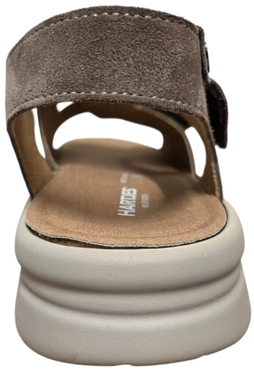 Hartjes Calypso Sandalen 43 - Grijs Suede