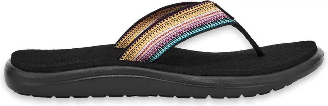 Teva W Voya Flip Dames Teenslipper - ANTIGUOUS Zwart