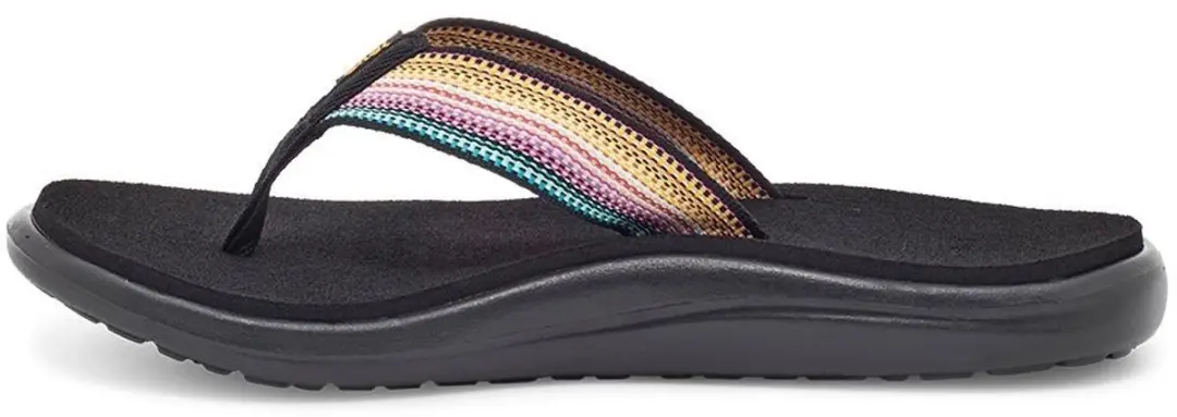 Teva W Voya Flip Dames Teenslipper - ANTIGUOUS Zwart