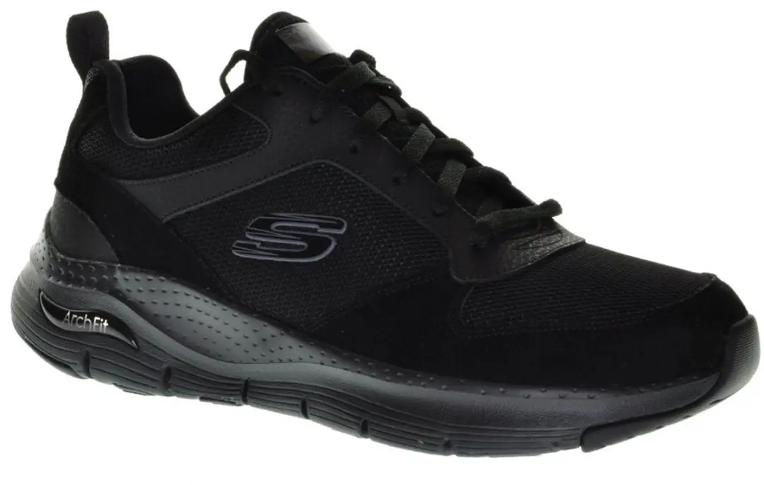 Zwarte Herensneaker Archfit Skechers maat 39
