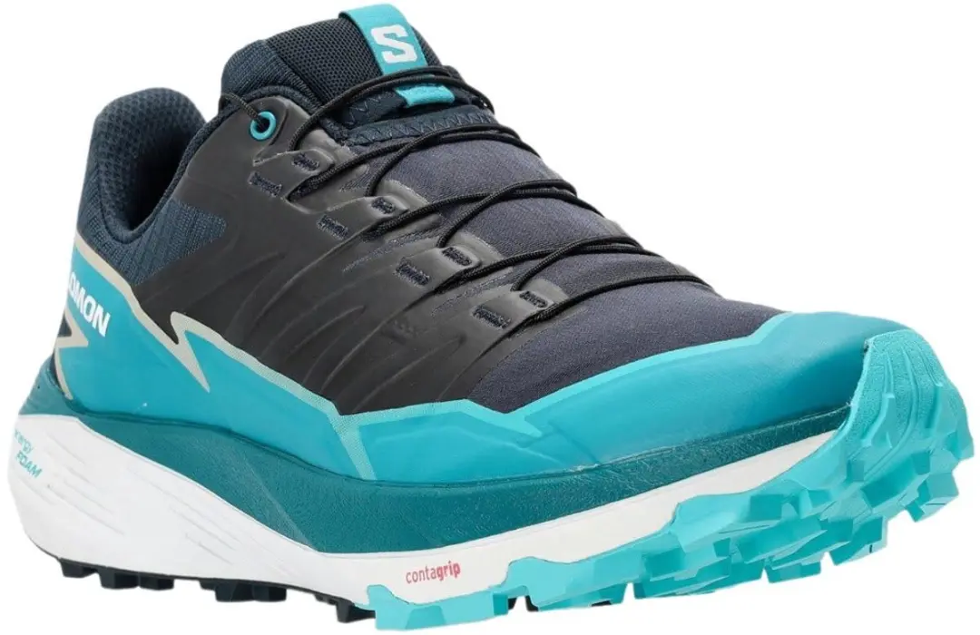 salomon Shoes THUNDERCROSS Carbon/Tahide/Peablu Carbon/Tahide/Peablu 10